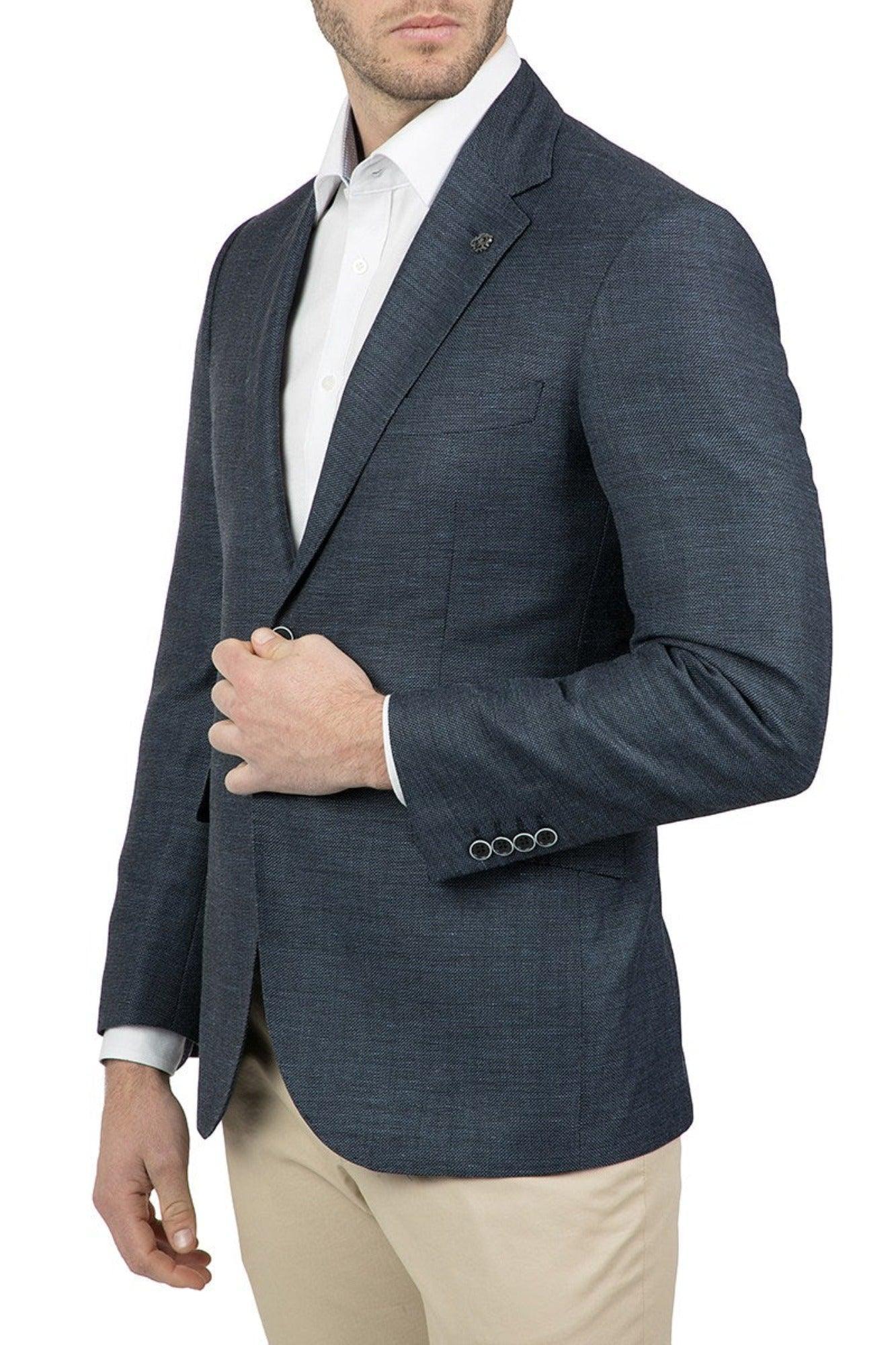 FCG241 - Denim/Nvy Glamorgan Jacket - Harrys for Menswear