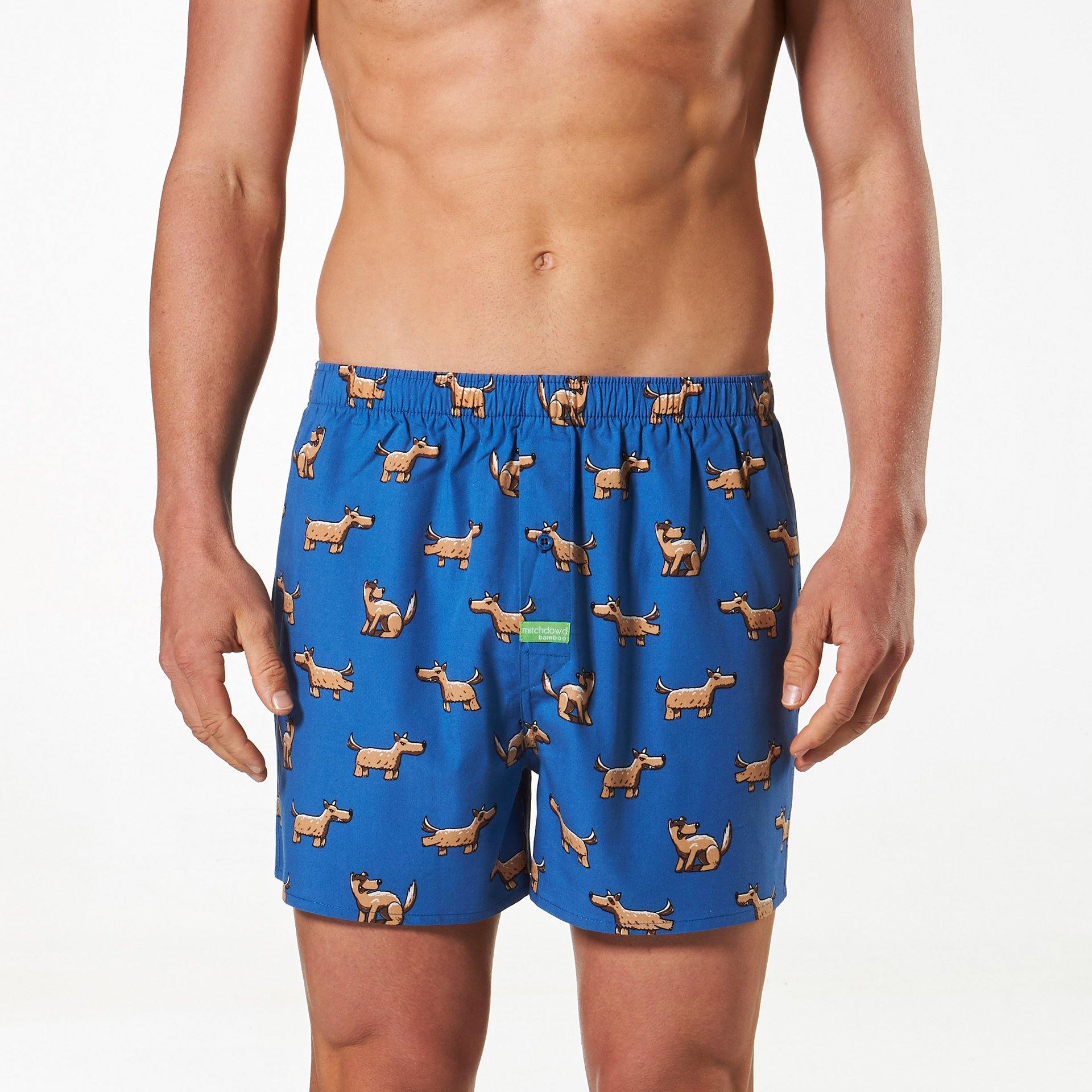 Scrappy Dogs Bamboo Boxer - Harrys for Menswear