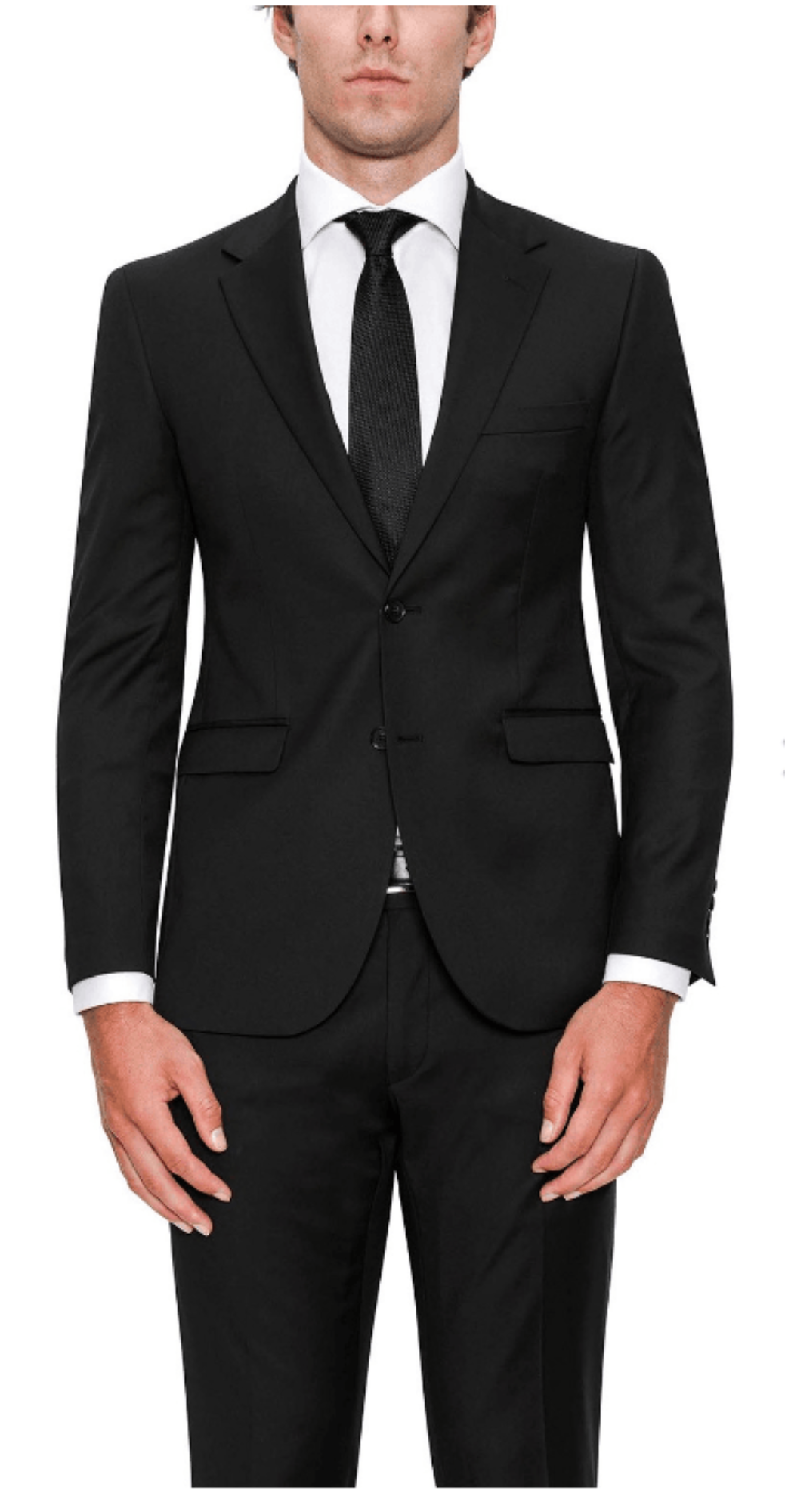 Serra Suit Jacket  https://harrysformenswear.com.au/products/serra-pyef0003c1  The Serra Suit Jacket (sold separately) In a high-performance stretch fabric adds comfort and elevates your office style. To Complete the Omsomblo wear with the FYF001 Jura Trouser and FYF001 Taurus Vest 68% polyester 29% viscose 3% elastane Tailored fit Fully lined Single breasted two button front Notch lapel Straight…