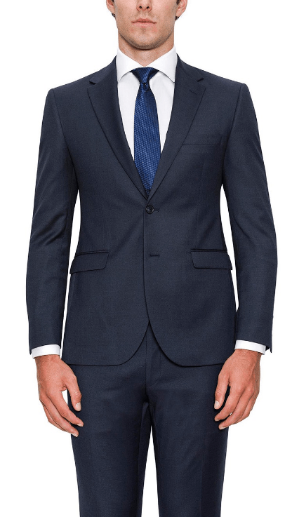 Mens Suits  Savile Row Tailored Fit Big Mens Abram Suit in Navy FW1 – Mens  Suit Warehouse - Melbourne