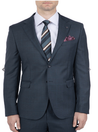 FC1371-Navy Morse Jacket - Harrys for Menswear