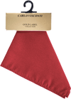 Micro Solid Tie-Hank-Bow-Crimson - Harrys for Menswear