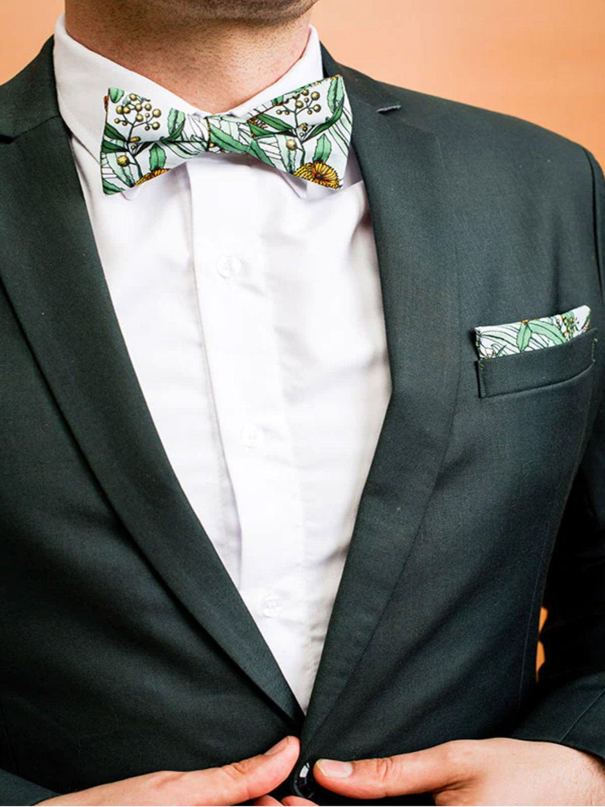 Banksia Grey Bow Tie - Harrys for Menswear